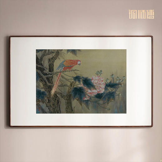 铜师傅 手工錾刻 铜雕画《醉眼看花》 商品图2
