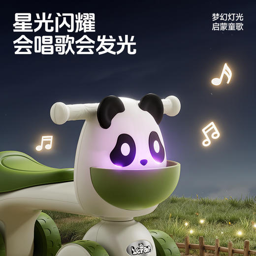 【99.9秒杀❗️】【加宽四轮稳结构❗防滑耐磨大轮】儿童平衡车1-3岁宝宝滑行车小孩滑步车婴儿学步溜溜车四轮 商品图3