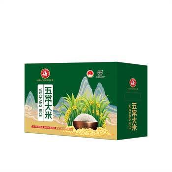 谷尊五常大米20斤绿色礼盒箱装香稻米东北香米黑土地种植新米节日送礼 /粮油调味 /米 /稻花香米 商品图5