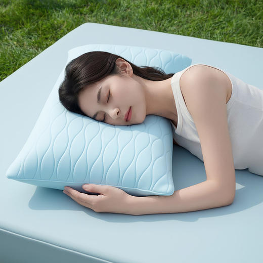 绘睡 呼呼凉感枕套 48*74cm *2个 凉而不冰 持久凉爽 A类母婴级标准 商品图2