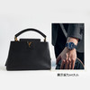 【95新】LV路易威登Capucines系列黑色金扣Capucines BB单肩手提包女士230426NJS15 商品缩略图8