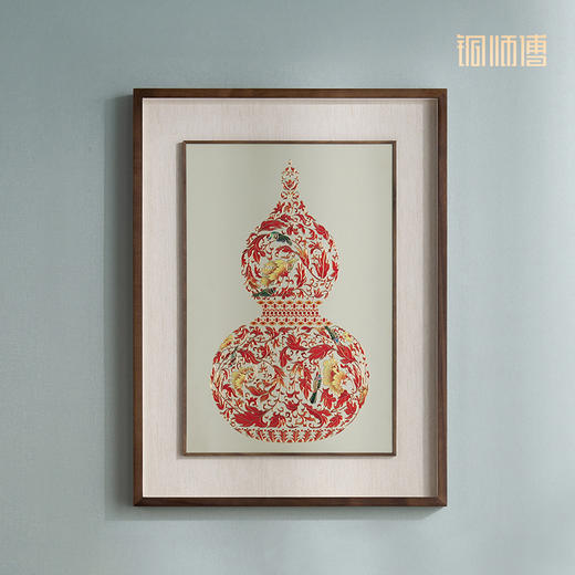 铜师傅 手工錾刻 铜雕画《福禄临门》装饰画 商品图2