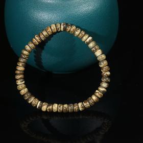 BC.AOA4.27-2   达拉干九分沉算盘珠，6.3mm，3.19g