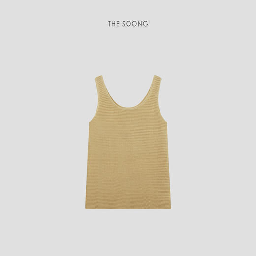 THESOONG/垂坠肌理 莱赛尔混纺无袖背心A字半裙套装9032/9033 商品图1