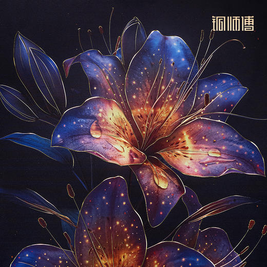 铜师傅 手工錾刻 铜雕画 花卉系列 客厅玄关沙发背景墙装饰画 商品图3