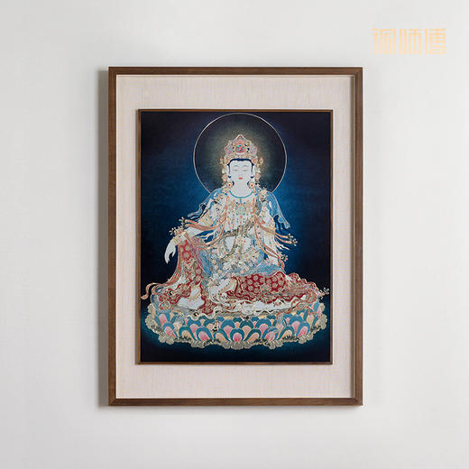 铜师傅 手工錾刻 铜雕画《水月观音》 商品图3