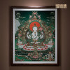 铜师傅 手工錾刻 唐卡铜雕画《四臂观音》 商品缩略图1