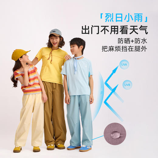 龙之涵夏季新品蝉翼透气孔防晒裤 商品图2