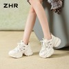 ZHR网面透气老爹鞋2026夏季新款时尚厚底小个子显高增高运动鞋女 商品缩略图5