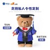 【毕业小熊】可定制学士/硕士/博士毛绒公仔玩具礼盒装文科/理科/工科/医科/农科/军科小熊玩偶送礼摆件 商品缩略图1