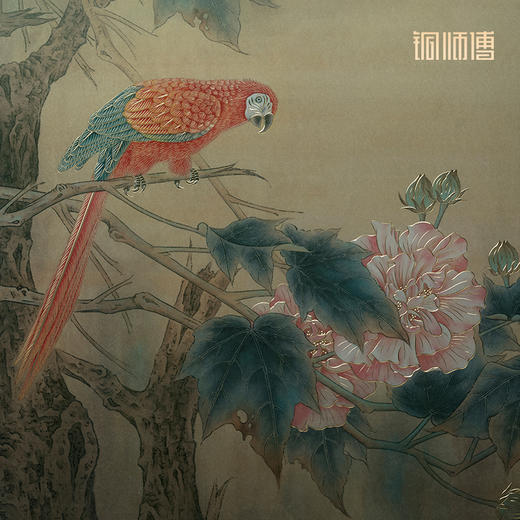 铜师傅 手工錾刻 铜雕画《醉眼看花》 商品图4