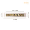 铜师傅 手工錾刻 铜雕画《五牛图（悬浮框）》背景墙中式装饰挂画 商品缩略图5
