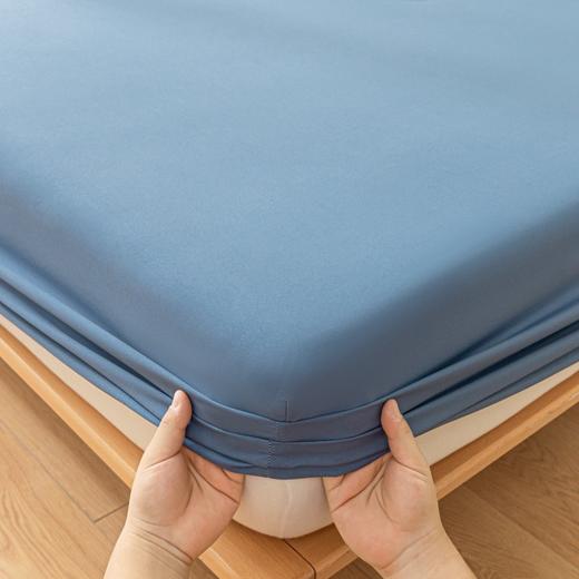 【品牌直发】加倍生活 A类春夏新款纯色防滑双面可用床笠 5色可选 四季通用云锦风防尘隔脏席梦思床垫床罩保护套 商品图4