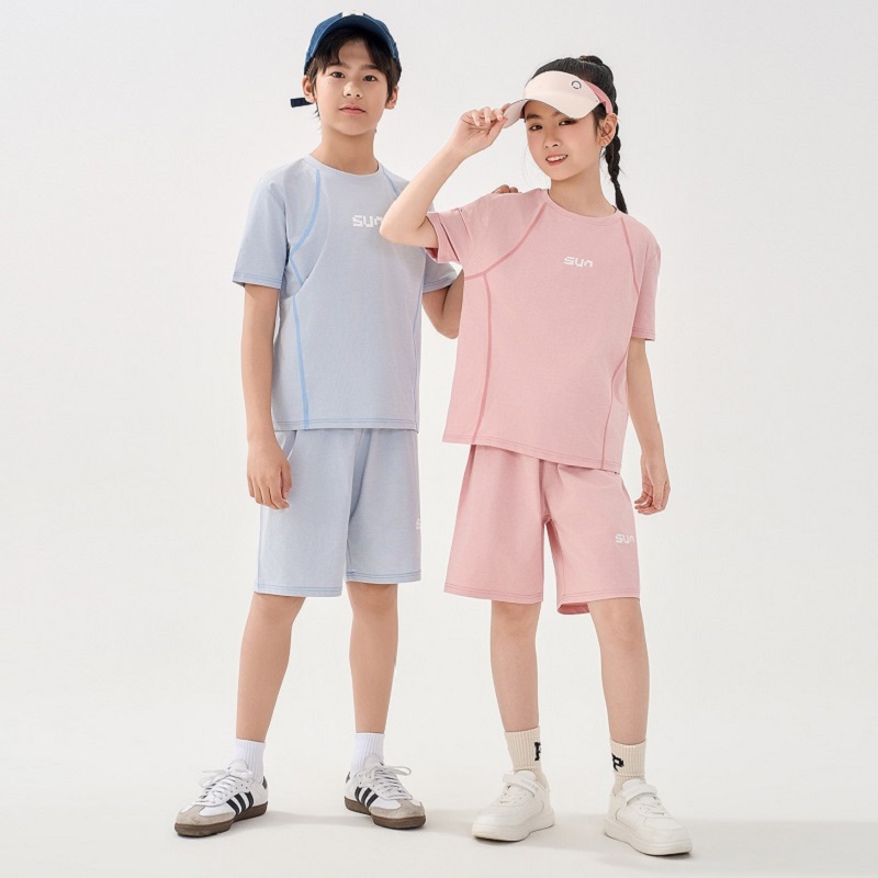 2套起拍5折！单套不发货！【夏季童装丨儿童夏季户外运动套装】面料亲肤透气不闷汗，3D立体剪裁，版型挺括耐穿，久洗不易变形，适合多场景穿搭