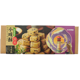 一统秦皇168g芝麻味小咸酥