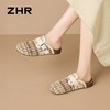 ZHR混色编织镂空透气勃肯拖鞋2026夏季新款一脚蹬拖鞋勃肯鞋女鞋 商品缩略图7
