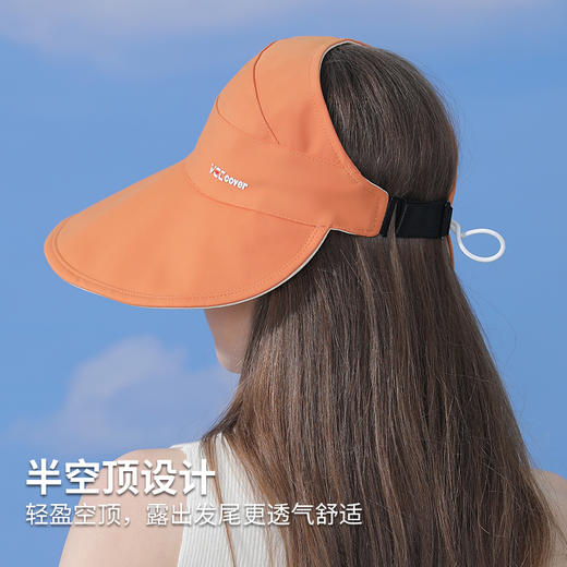 VEC夏季成人防晒空顶帽 | 有效遮挡紫外线、轻薄透气、多款可选、帽围可调设计、适配不同头型 商品图3