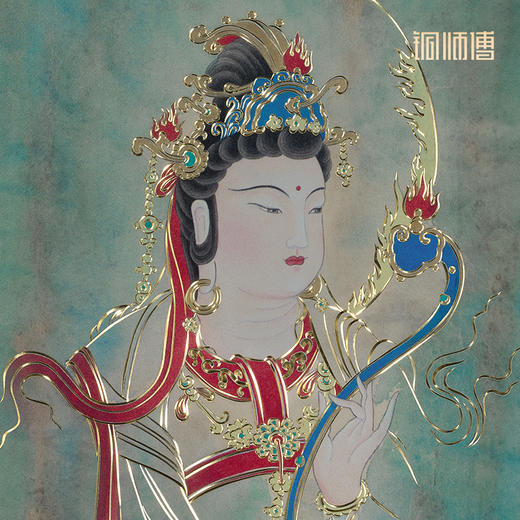 铜师傅 手工錾刻 铜雕画 《如意观音（桌面）》 商品图4