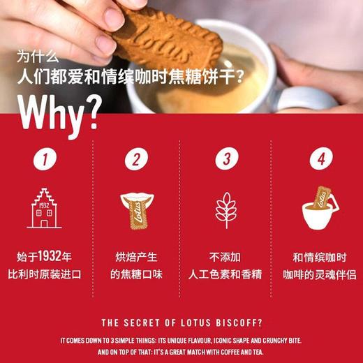 比利时进口Lotus和情缤咖时焦糖饼干礼盒312g  零食新春年货送礼 商品图1