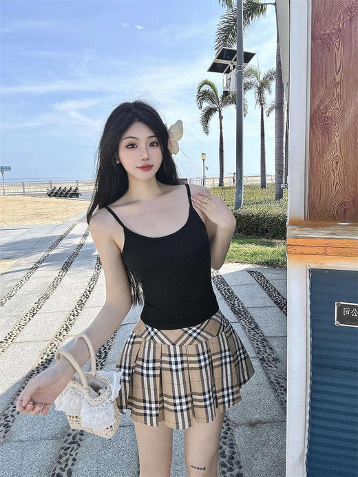 GZ买手优选纯欲美式热辣吊带绝美U背性感背心171894408（预售款3-5天发货） 商品图2