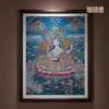 铜师傅 手工錾刻 唐卡铜雕画《妙音》 商品缩略图1