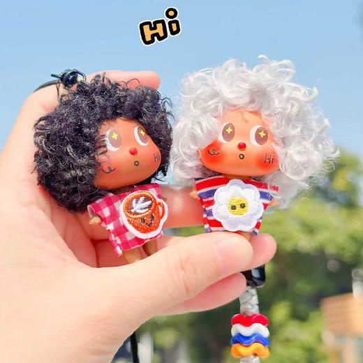 卷毛小星豆挂件钥匙扣-纪念日百货门店同款170695386 商品图4