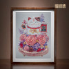 铜师傅 手工錾刻 铜雕画 《招财猫（桌面）》 商品缩略图0