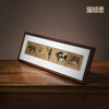 铜师傅 手工錾刻 铜雕画《五牛图（桌面）》书房办公桌装饰画 商品缩略图1