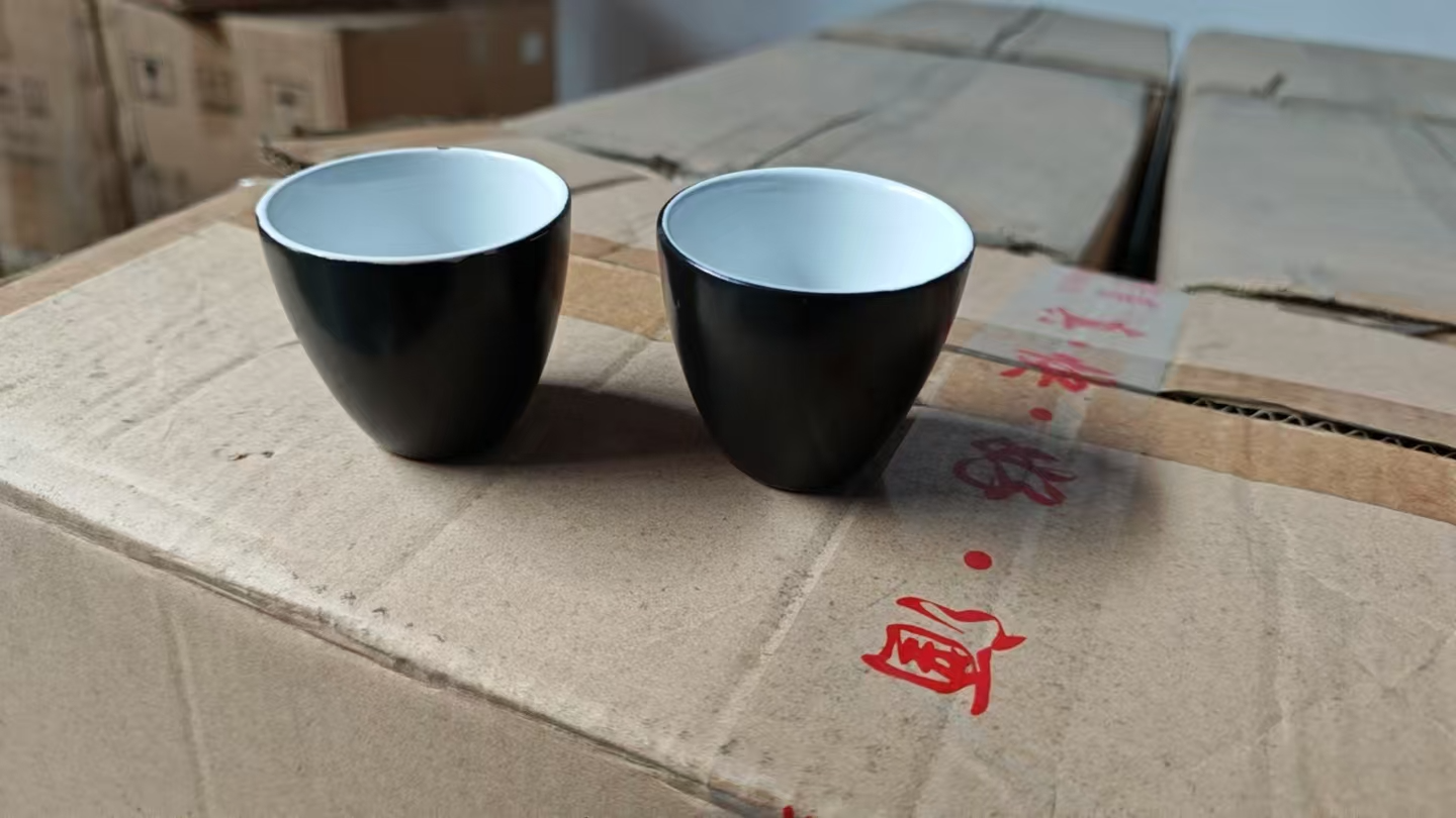 【官旗赠品】桃花醉陶瓷酒杯（2杯）泸州老窖官方旗舰店