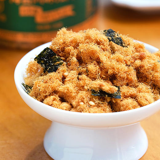 现炒现发『0添加猪肉松』酥沙蓬松，入口即化，肉香浓郁，含90%新鲜猪肉，无豌豆粉鸡胸肉充量，不添加香精色素防腐剂 商品图9