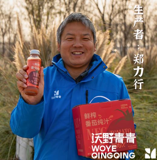 有机鲜榨番茄纯汁|一瓶约有3.5颗有机番茄，味道浓郁|沃野青青基地直发 商品图1
