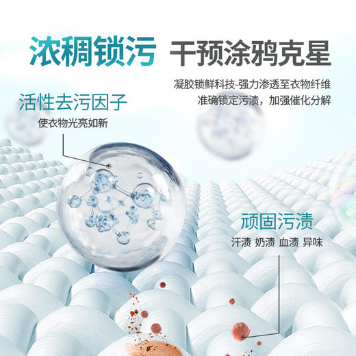 JACKY GUARD 卫臣仕高效凝胶洗衣液1L 商品图1