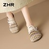 ZHR混色编织镂空透气勃肯拖鞋2026夏季新款一脚蹬拖鞋勃肯鞋女鞋 商品缩略图8