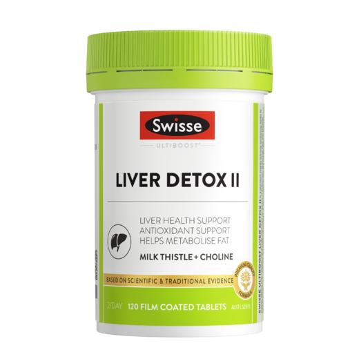Swisse奶蓟草胆碱肝脏排毒片120片 商品图2