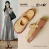 【5CM增高】ZHR则则编织玛丽珍包头拖女26夏新款显瘦百搭凉拖鞋 商品缩略图2