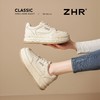 ZHR简约百搭高颜值厚底经典小白鞋2026春夏新款舒适增高休闲板鞋 商品缩略图9