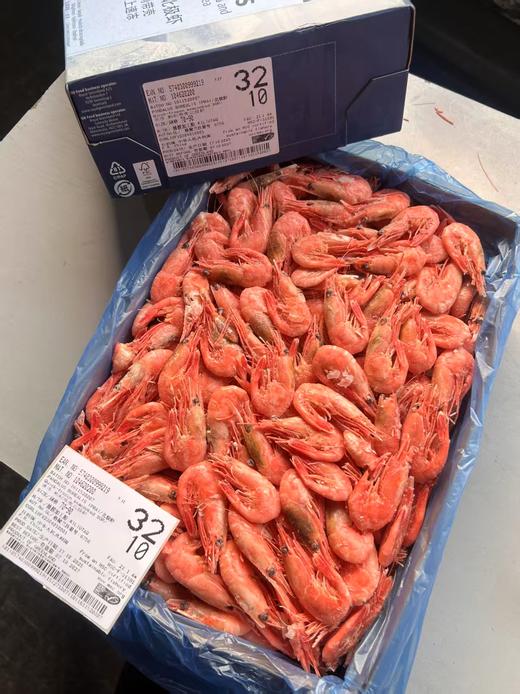大皇冠牌北极甜虾（腹籽）5kg（70-90+头/kg） 商品图1