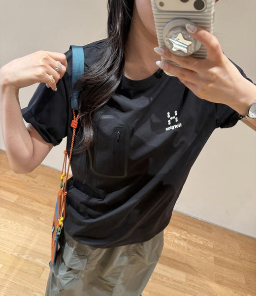 工厂尾单火柴棍男女同款户外运动Tee 商品图3