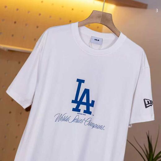 NFC防伪MLB  渐变背标大logo  短袖T恤 男女同款 商品图2