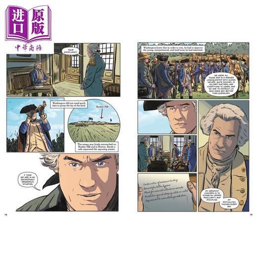 预售 【中商原版】英国人来了 图像版 卷一 英文原版 The British Are Coming The Graphic Edition Vol1 Rick Atkinson 商品图1