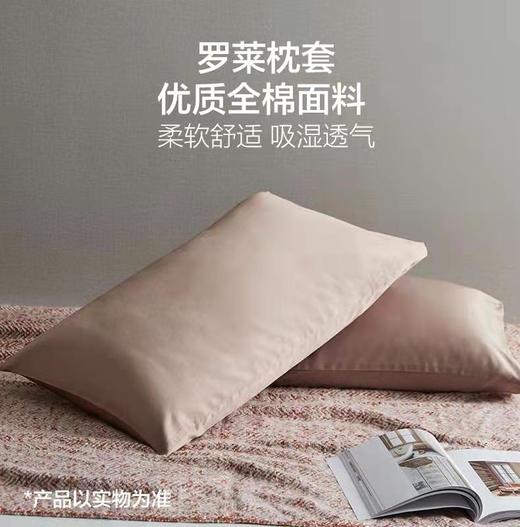 10楼罗莱 心梦色枕套 48*74CM（花型随机）   零售价98/对  活动价19.9/对 商品图2