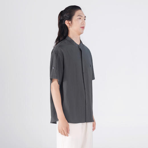 立领短袖衬衫 商品图1