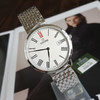【全新】TITONI 梅花82718 S-608自动机械机芯日期显示39MM（男款）纤薄系列精钢160426NJ49 商品缩略图4