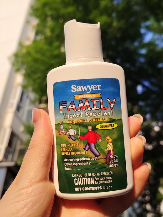 索耶Sawyer婴儿驱蚊液户外宝宝成人防蚊液驱蚊乳液驱蚊喷雾 商品图14