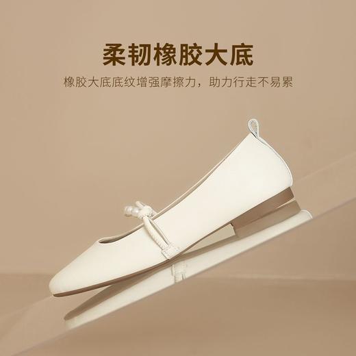 ZHR防滑平底单鞋2026女鞋软皮新款软底仙女脚蹬裙子百搭轻便玛丽 商品图3