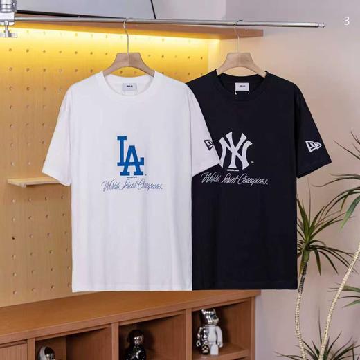 NFC防伪MLB  渐变背标大logo  短袖T恤 男女同款 商品图0