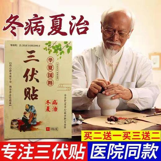 三伏贴 古法精心熬制春夏贴敷加厚艾草夏季草本三伏贴 商品图2