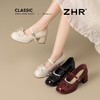 ZHR镜面黑色玛丽珍单鞋2026春季新款甜美风JK制服鞋超高时装女鞋 商品缩略图9