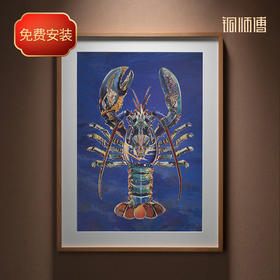 铜师傅 手工錾刻 铜雕画《威武将军》客厅玄关画沙发背景墙装饰画