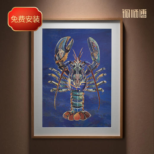 铜师傅 手工錾刻 铜雕画《威武将军》客厅玄关画沙发背景墙装饰画 商品图0